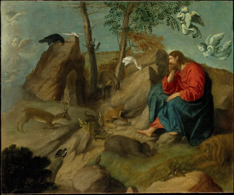 El Cristo en el desierto - Alessandro Bonvicino