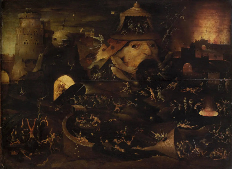 El Cristo en los limbos - Hieronymus Bosch