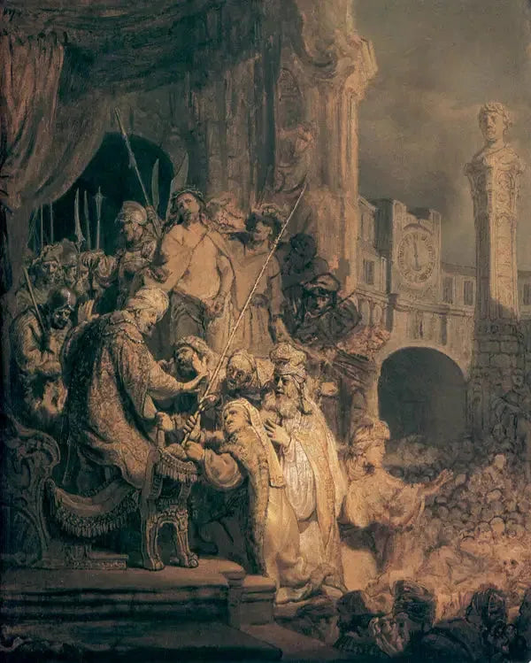 Cristo ante Pilato (Ecce Homo) - Rembrandt