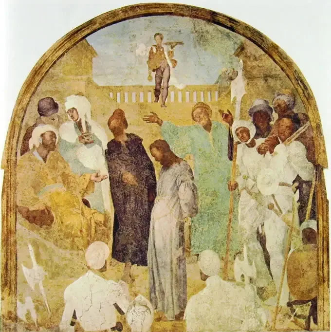 El Cristo ante Pilato - Pontormo
