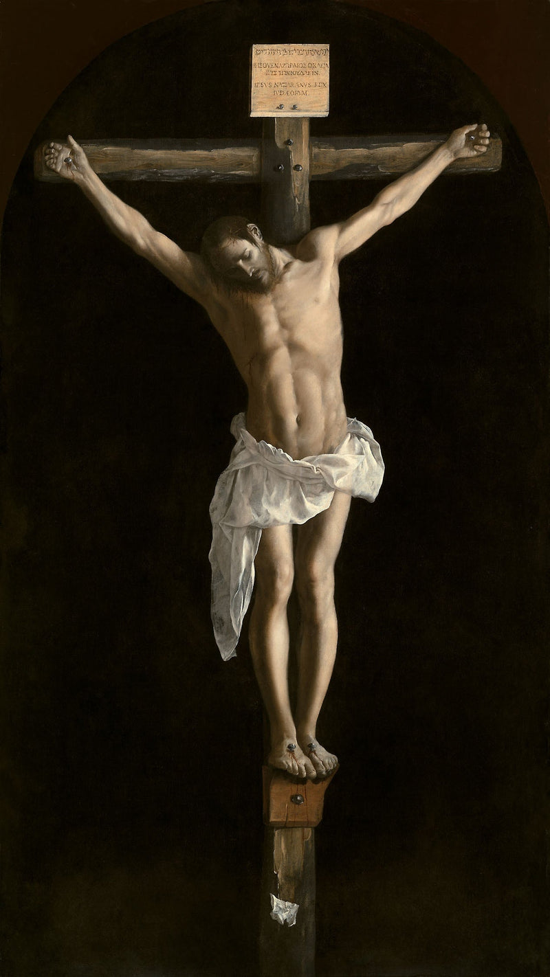 El Cristo en la cruz - Francisco de Zurbarán