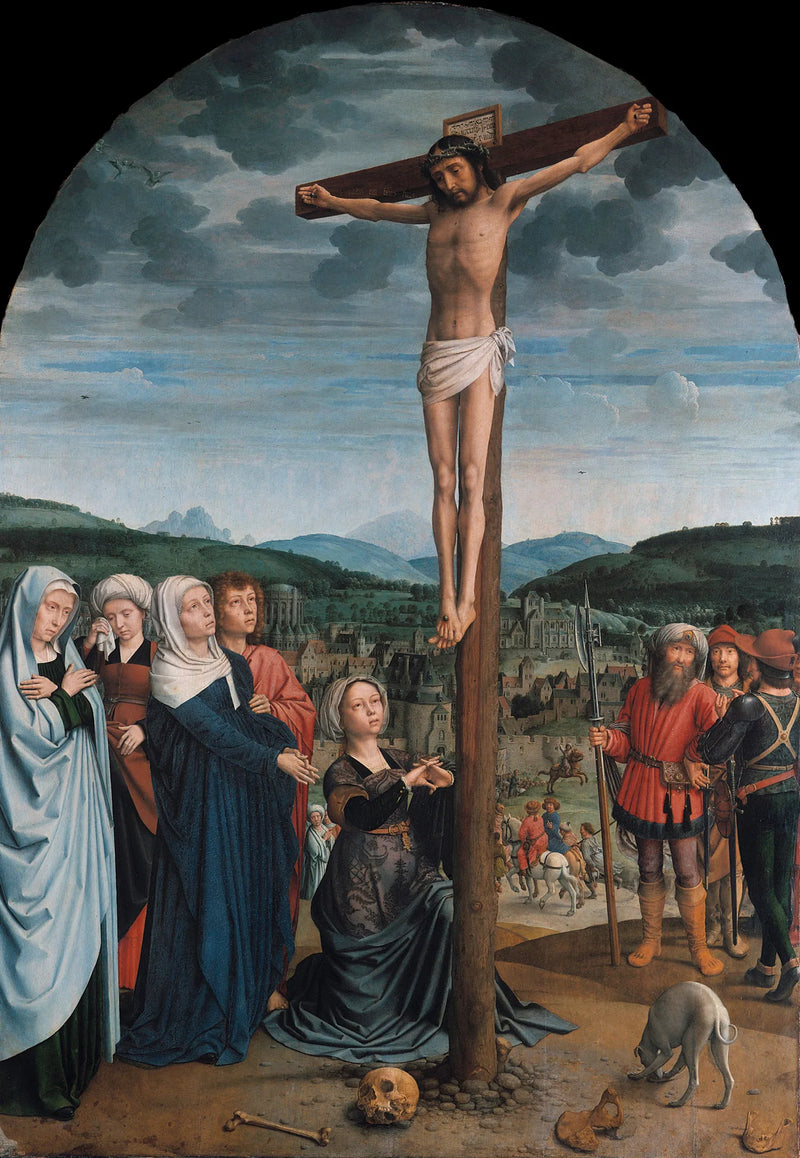 El Cristo en la cruz - Gérard David