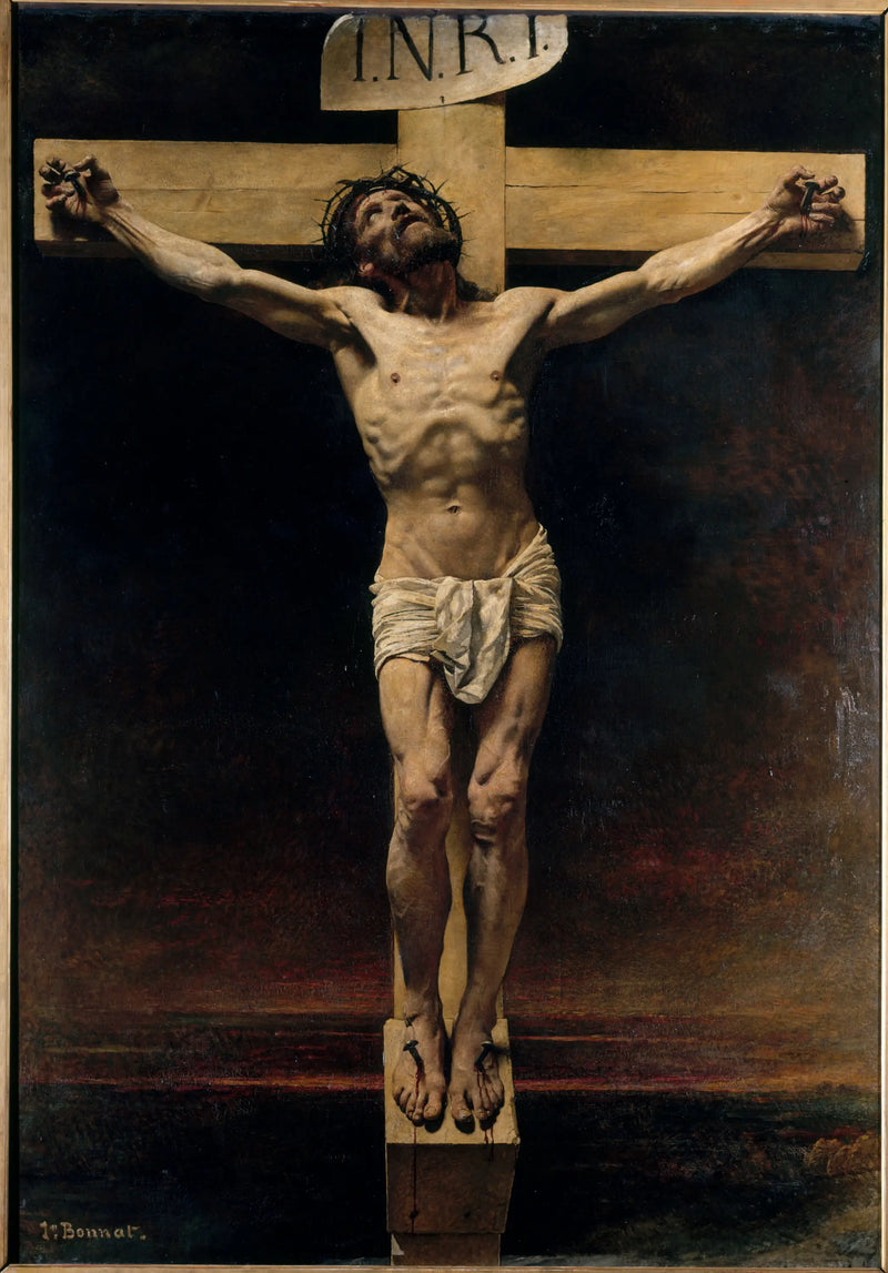 El Cristo en la cruz - León Bonnat