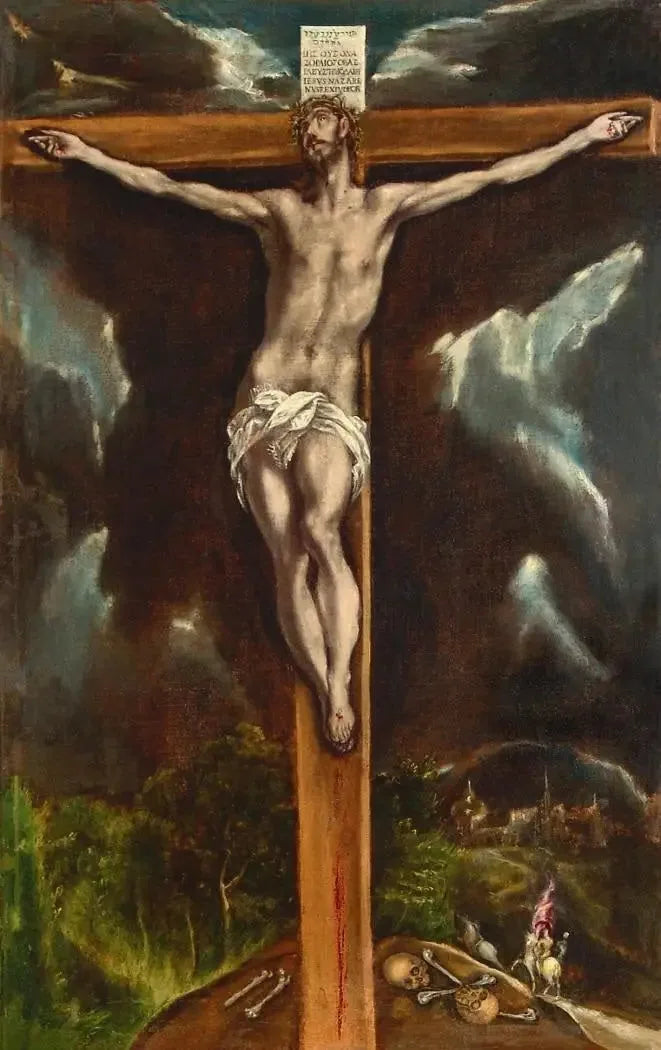 El Cristo en la cruz (Toledo) - El Greco