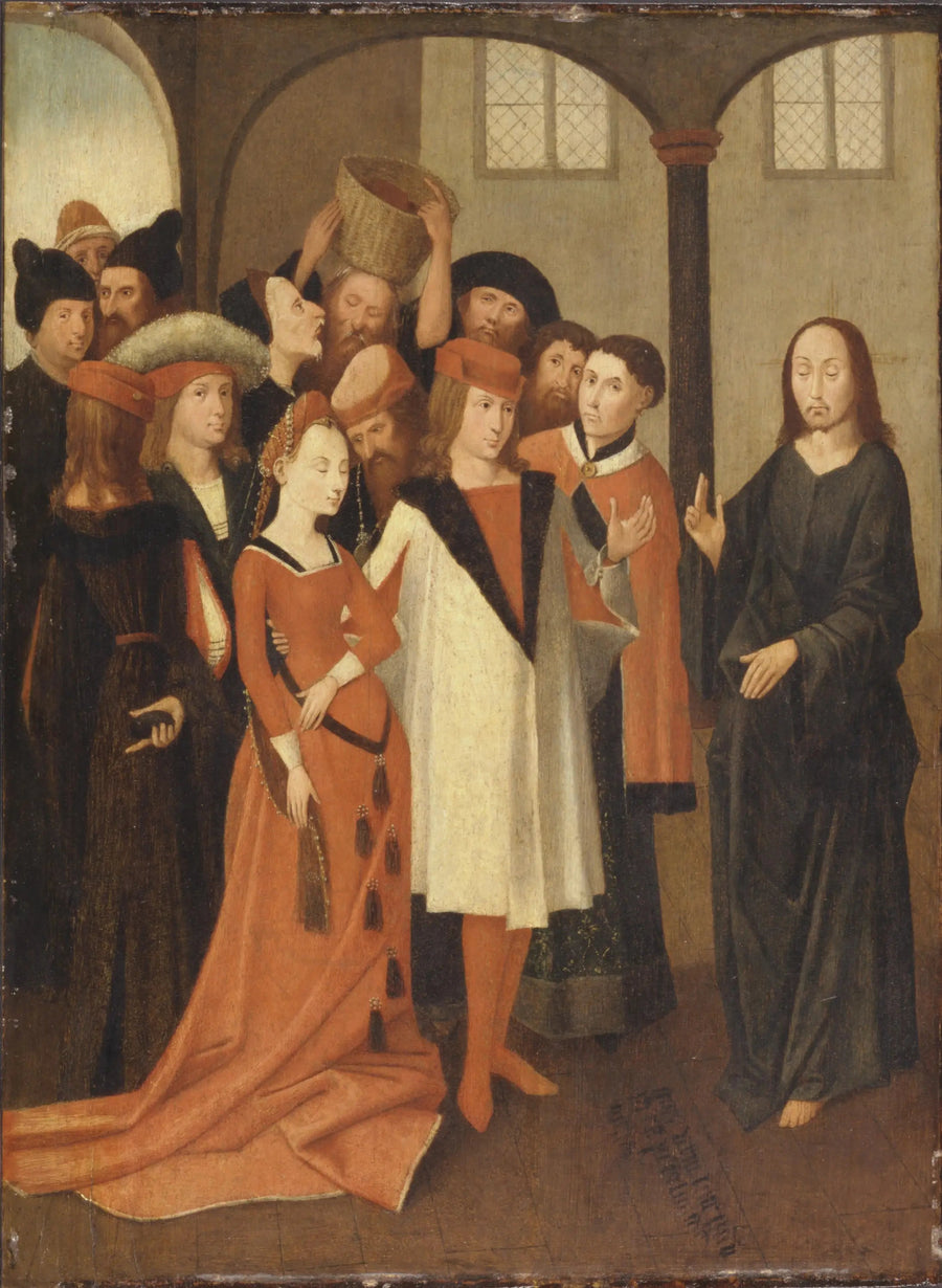 El Cristo y la mujer adúltera - Hieronymus Bosch