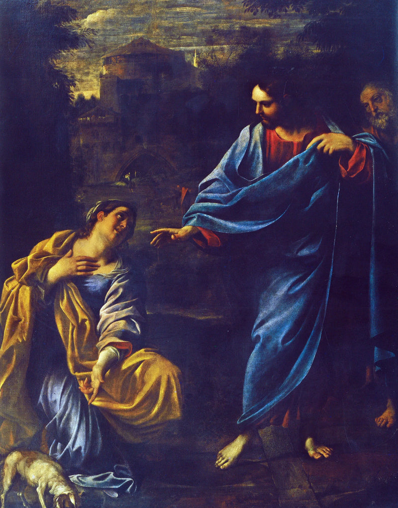 El Cristo y la mujer cananea - Annibale Carracci