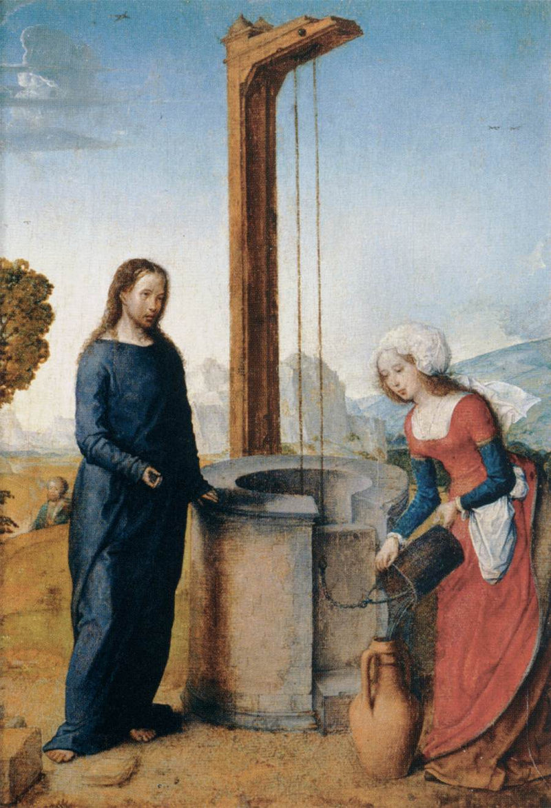 El Cristo y la samaritana - Juan de Flandes