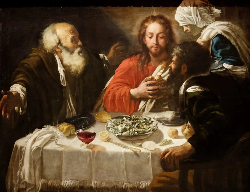 El Cristo y los discípulos en Emaús - Caravaggio