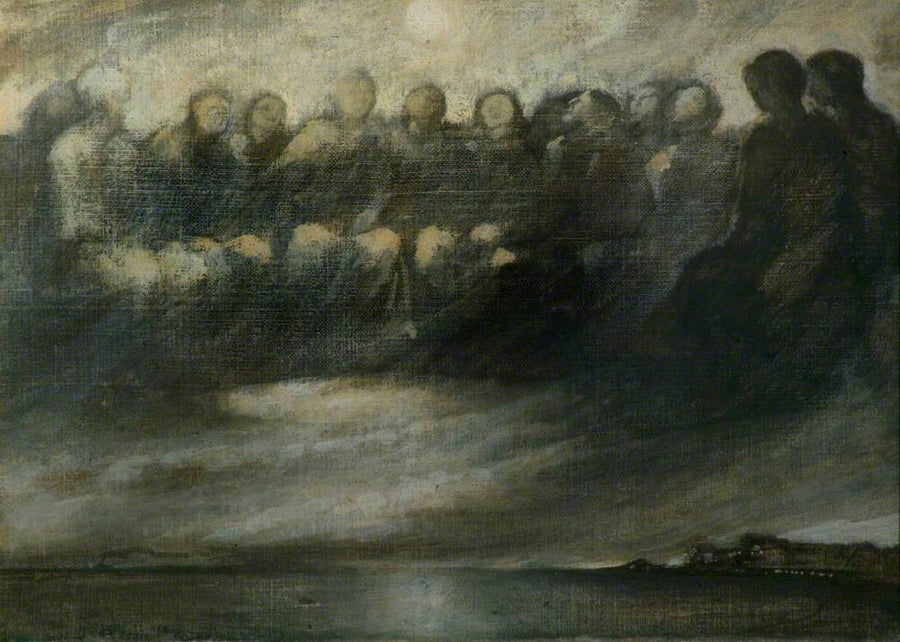 El Cristo y los doce apóstoles - Edward Burne-Jones
