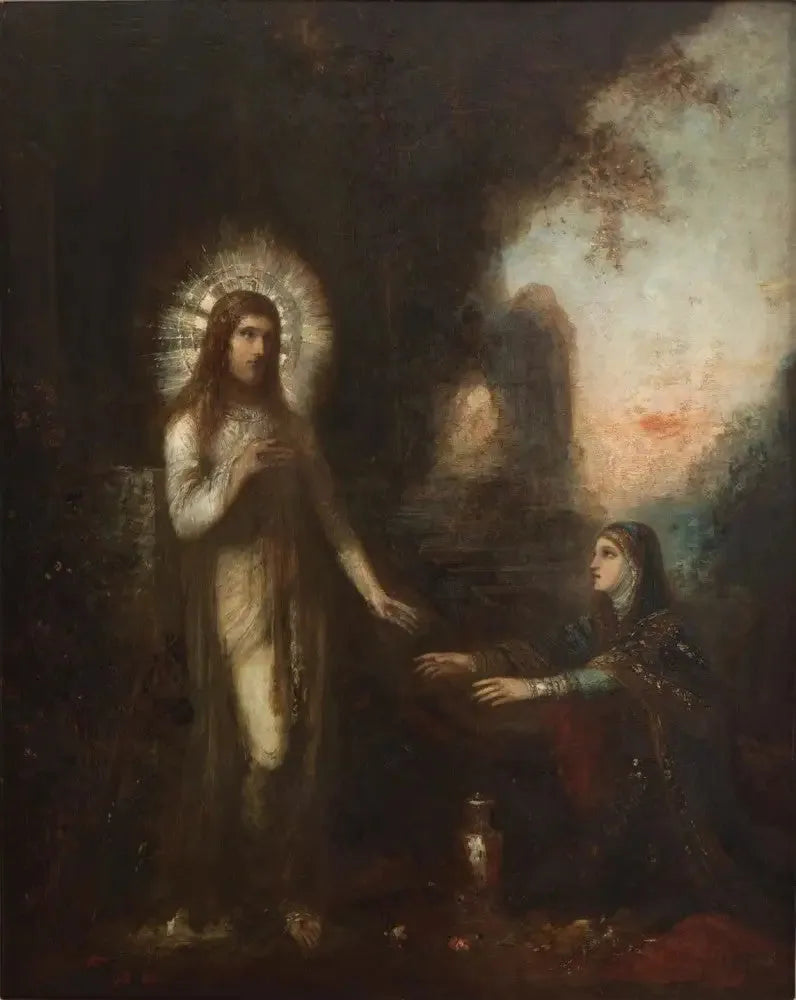 El Cristo y Magdalena (Noli me Tangere) - Gustave Moreau