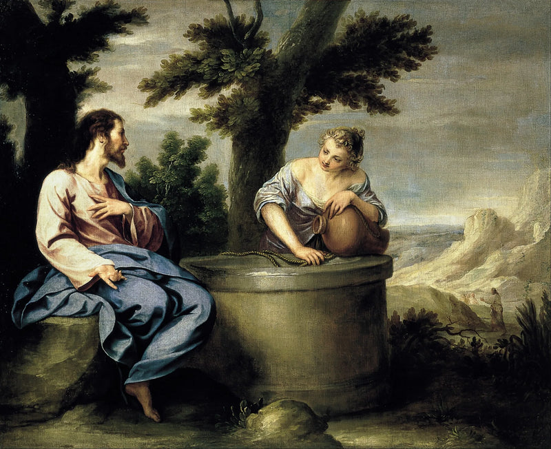 El Cristo y el Samaritano - Alonso Cano
