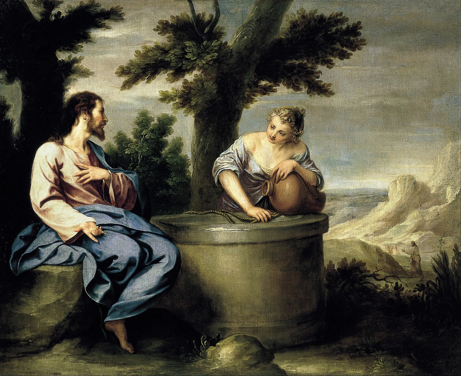 El Cristo y el Samaritano - Alonso Cano