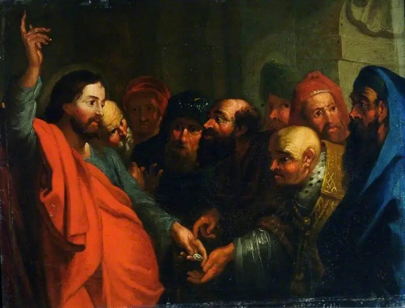 El Cristo y el tributo monetario - Peter Paul Rubens