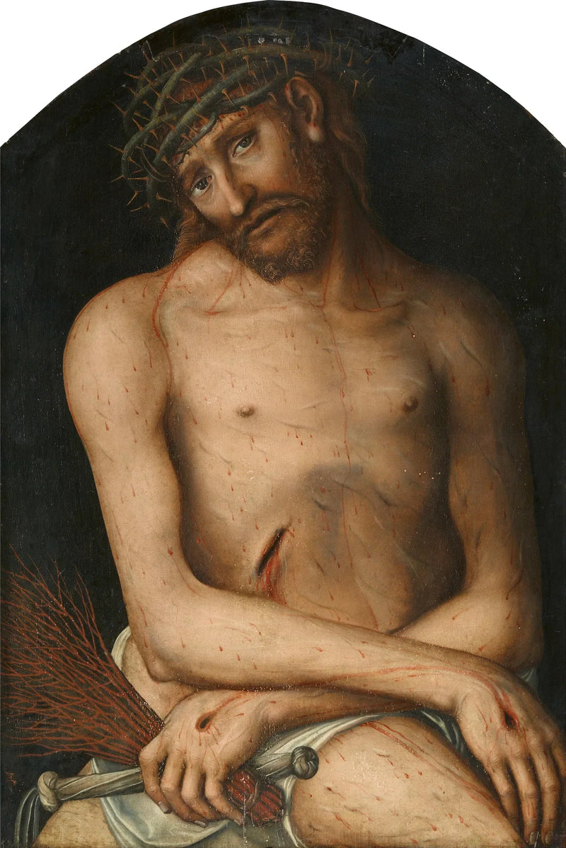 El Cristo, hombre de dolor - Lucas Cranach el Viejo
