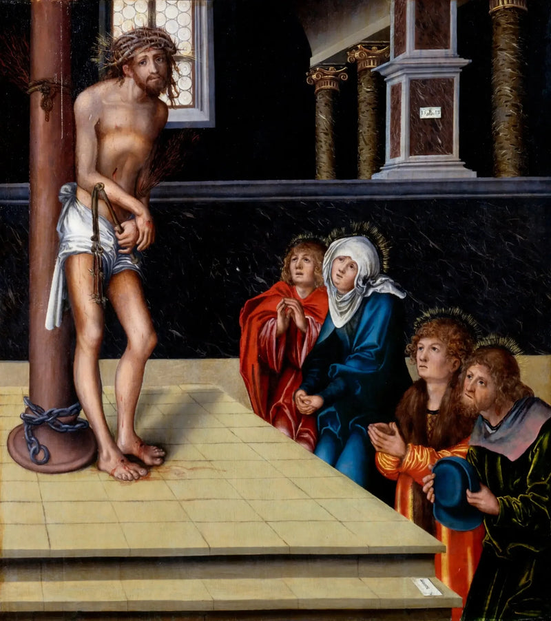 El Cristo, hombre de dolor - Lucas Cranach el Viejo