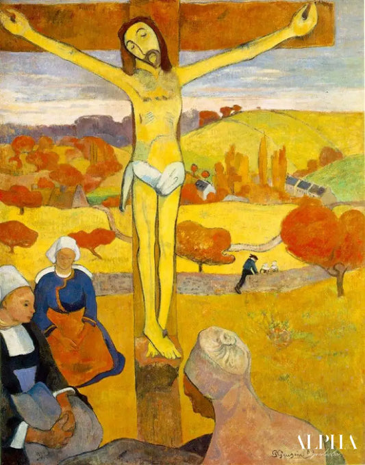 Le christ jaune - Paul Gauguin - Reproductions de tableaux et peintures haut de gamme