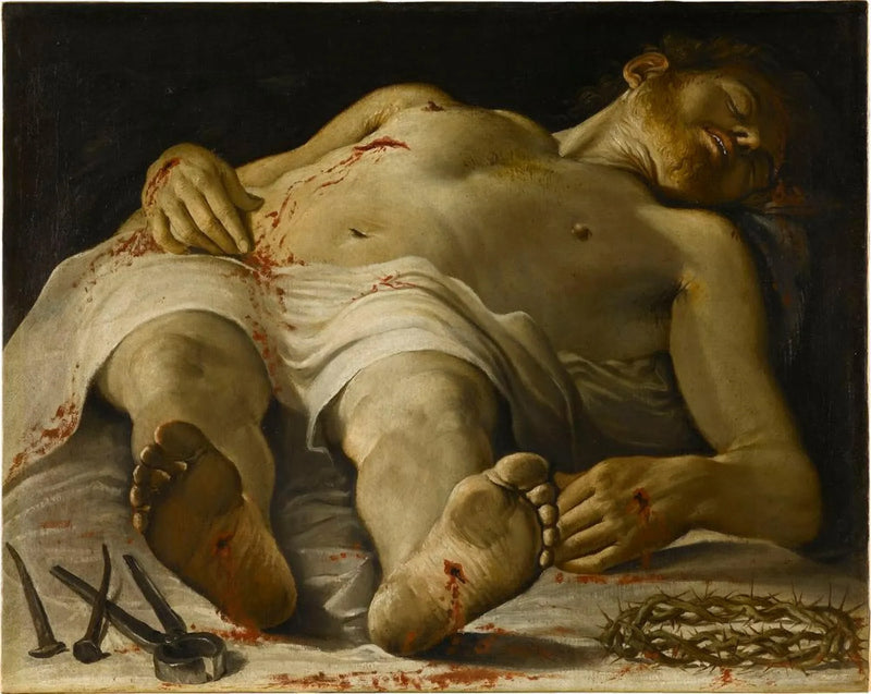 El Cristo muerto - Annibale Carracci