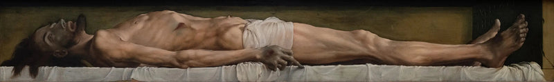 El Cristo muerto - Hans Holbein el Joven