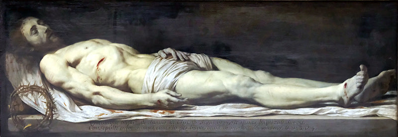 El Cristo muerto - Philippe de Champaigne