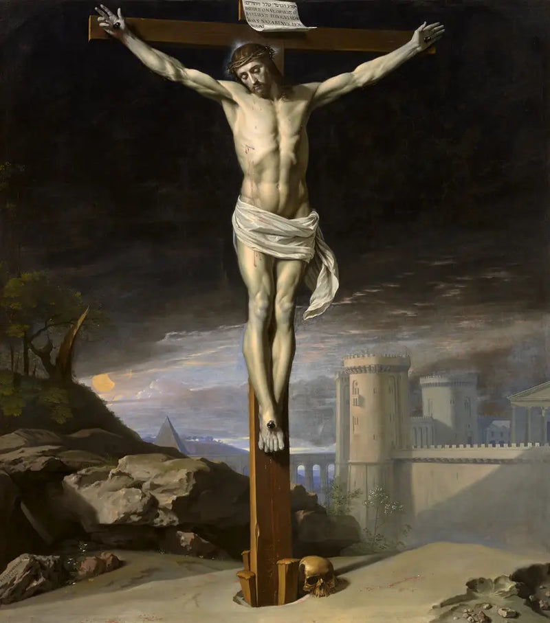 El Cristo muerto en la cruz - Philippe de Champaigne
