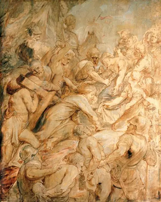 El Cristo llevando la cruz, 1634-1637 - Peter Paul Rubens