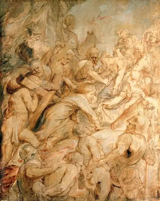 El Cristo llevando la cruz, 1634-1637 - Peter Paul Rubens