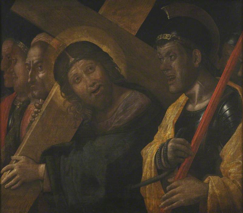 El Cristo llevando la cruz - Andrea Mantegna