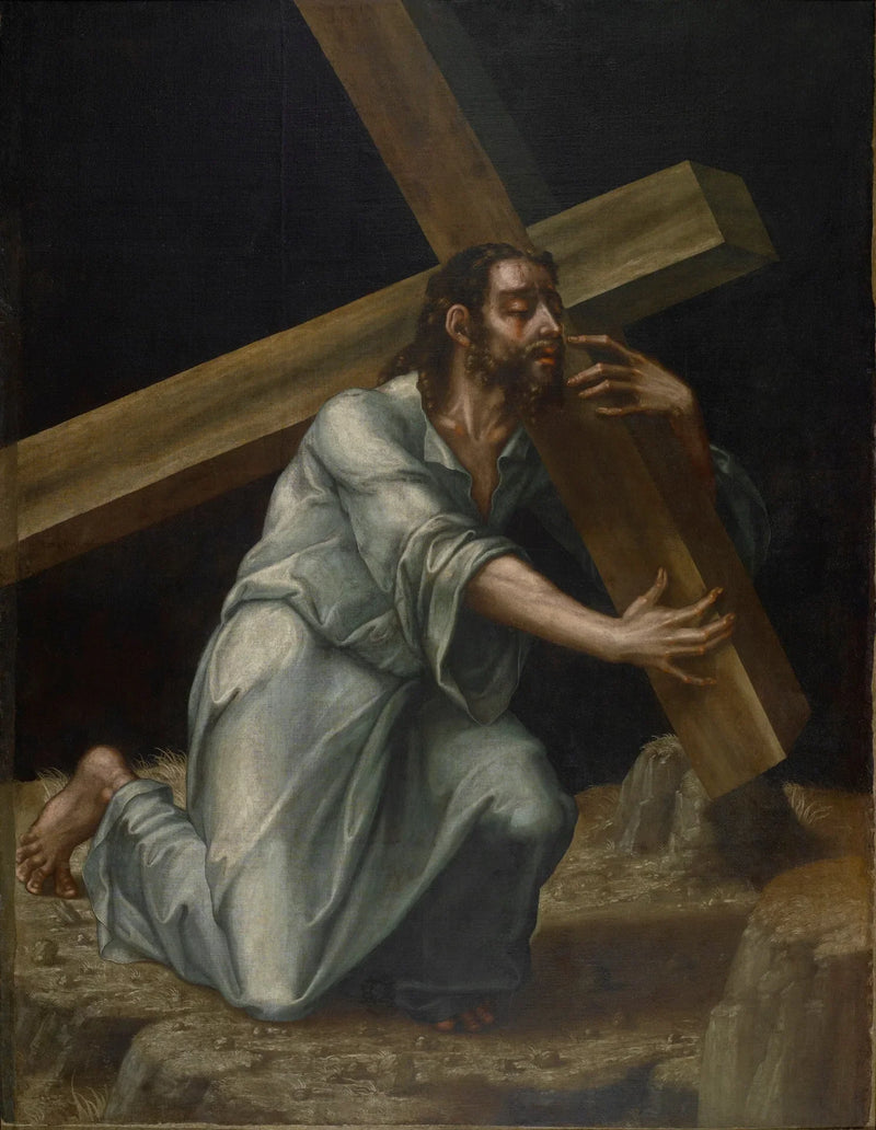 El Cristo llevando la cruz - Luis de Morales
