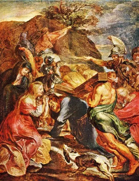 El Cristo llevando la cruz - Peter Paul Rubens