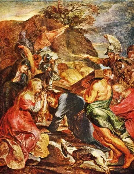 El Cristo llevando la cruz - Peter Paul Rubens