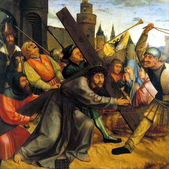 El Cristo llevando la cruz - Quentin Metsys