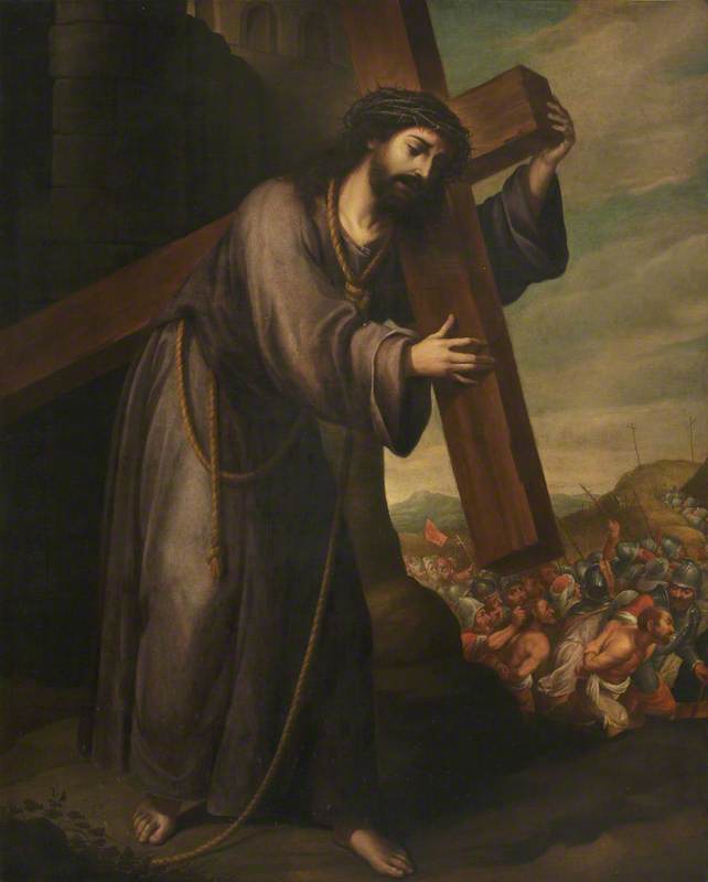 El Cristo llevando su cruz en el camino del Calvario - Juan de Valdés Leal