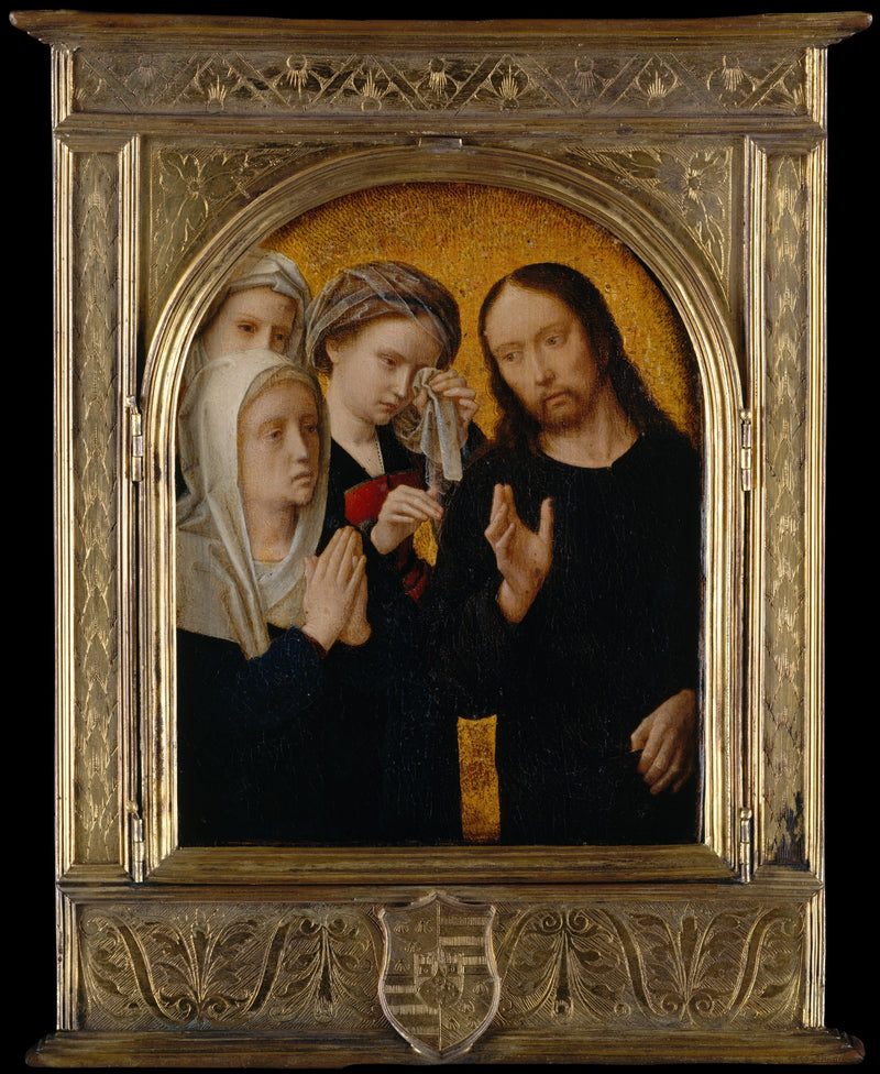 El Cristo despidiéndose de su madre - Gérard David