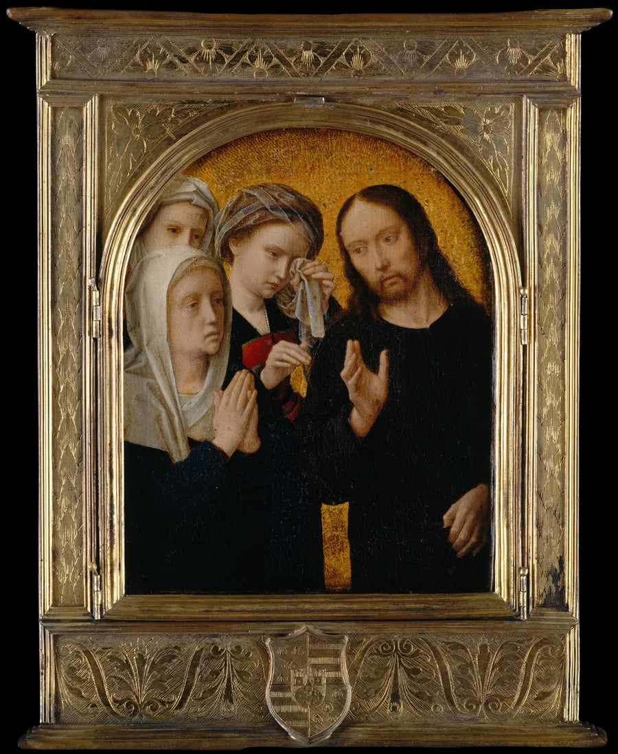 El Cristo despidiéndose de su madre - Gérard David