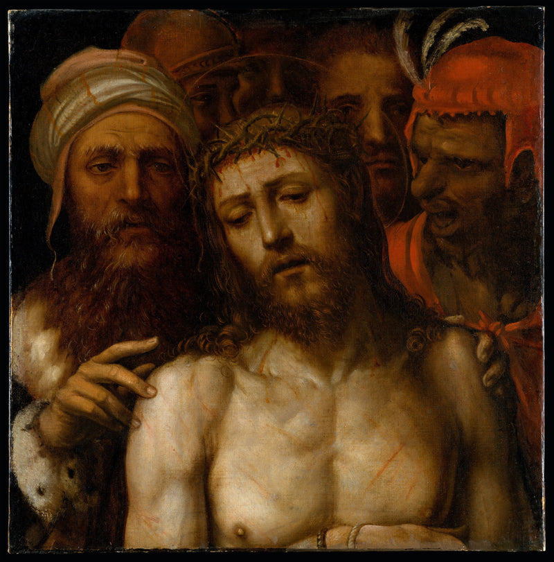 El Cristo presentado al pueblo (Ecce Homo) - Il Sodoma (Giovanni Antonio Bazzi)