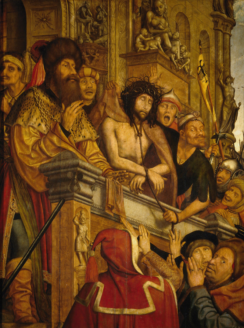 El Cristo presentado al pueblo por Pilato - Quentin Metsys