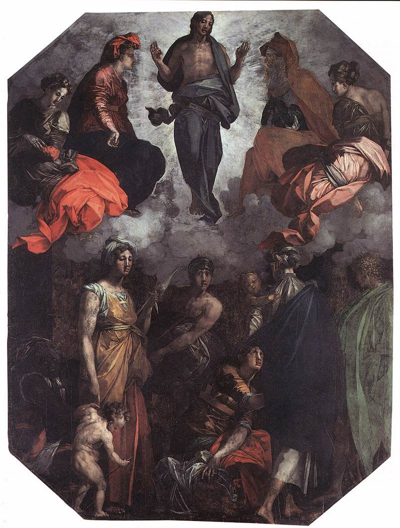 El Cristo resucitado en gloria - Rosso Fiorentino