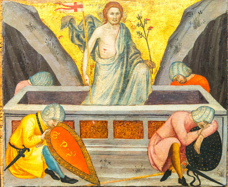 El Cristo saliendo de la tumba - Taddeo di Bartolo