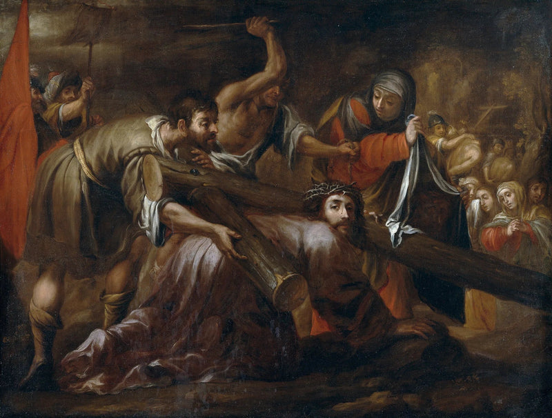 El Cristo en el camino del Calvario y Santa Verónica - Juan de Valdés Leal