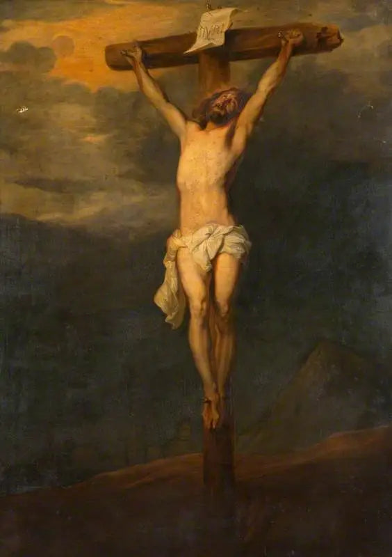 El Cristo en la cruz - Antoine van Dyck