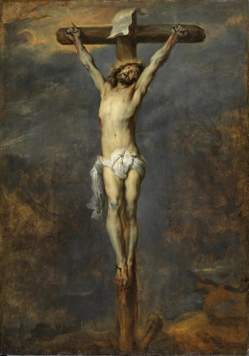El Cristo en la cruz - Antoine van Dyck