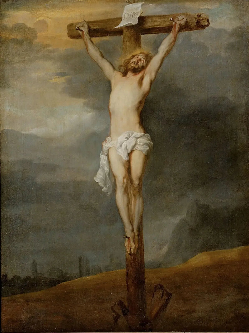 El Cristo en la cruz - Antoine van Dyck