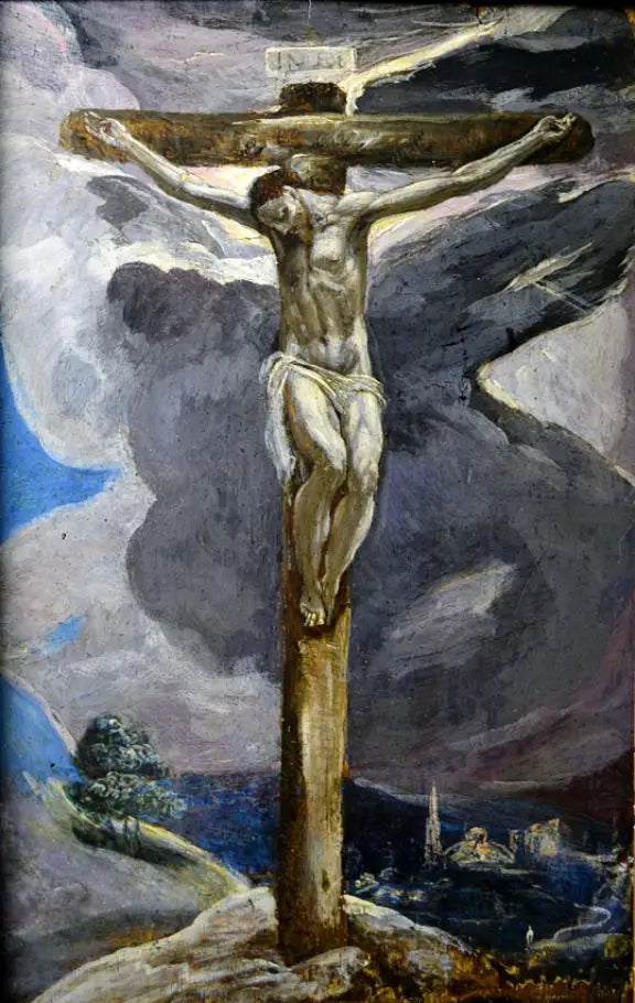 El Cristo en la cruz - El Greco