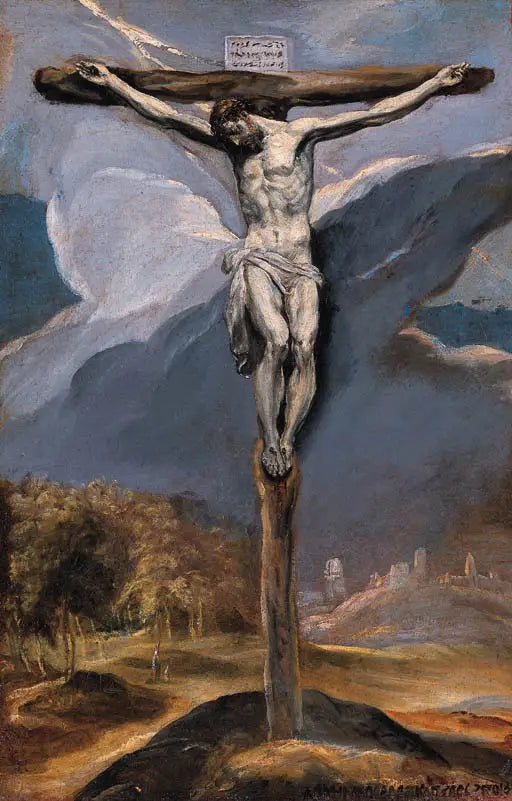 El Cristo en la cruz - El Greco