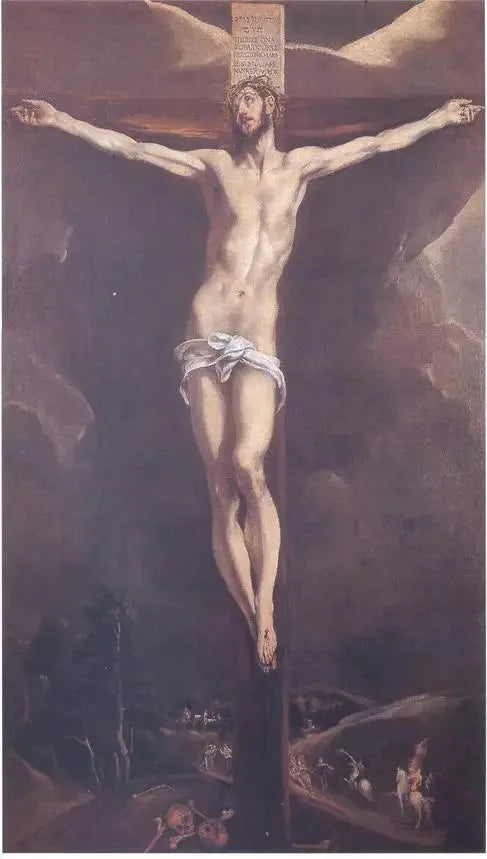 El Cristo en la cruz - El Greco