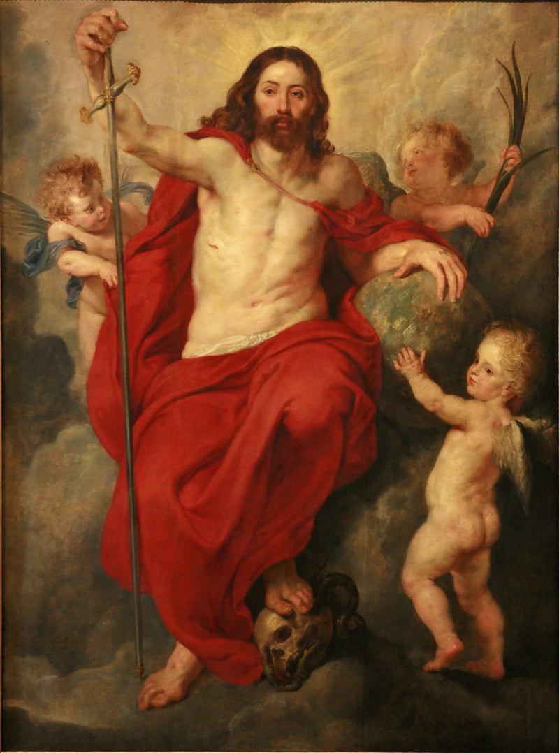 El Cristo triunfante sobre la Muerte y el Pecado - Peter Paul Rubens