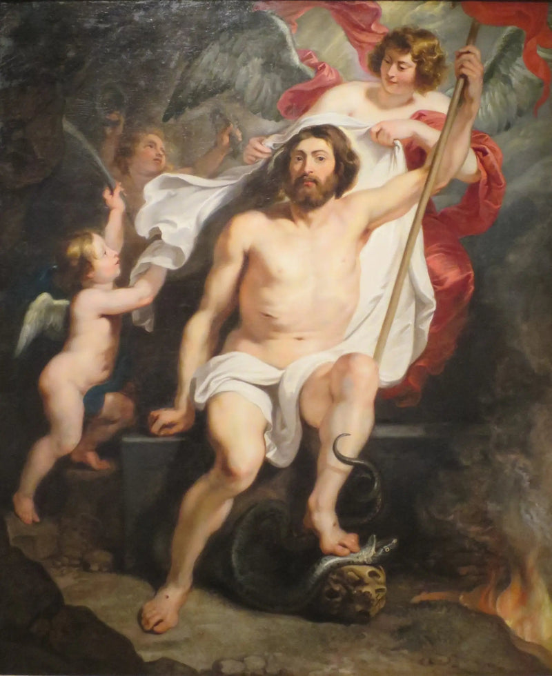 El Cristo triunfante del pecado y la muerte - Peter Paul Rubens