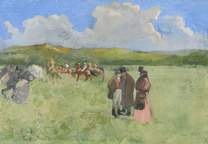 El circuito de carreras - Jean-Louis Forain