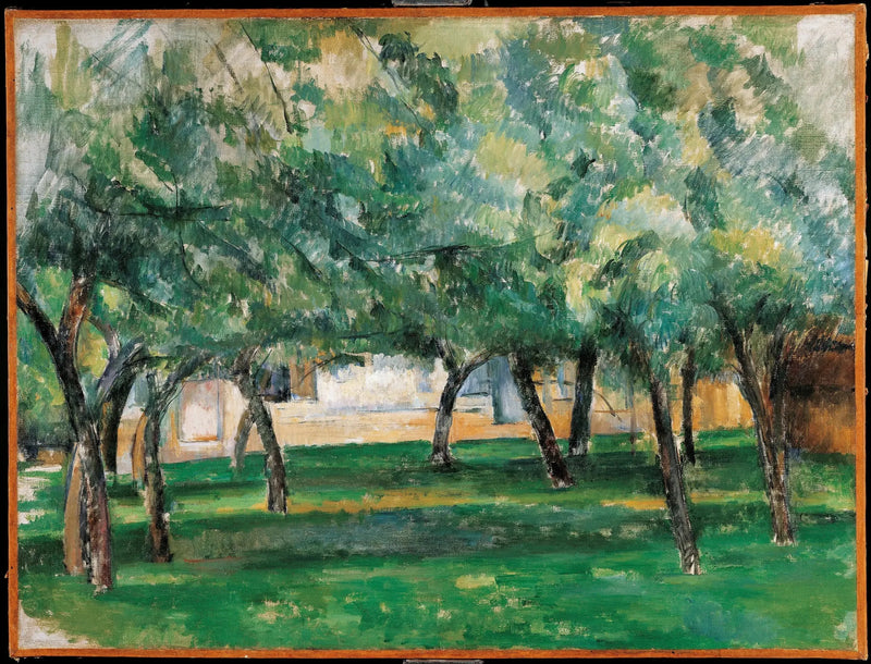 El Clos normando (Hattenville) - Paul Cézanne