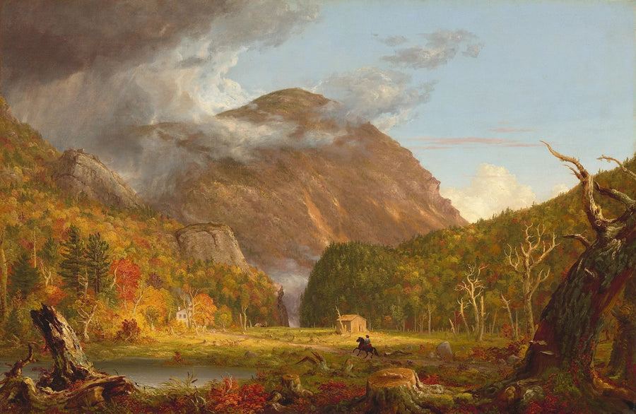 El Col de las Montañas Blancas - Thomas Cole